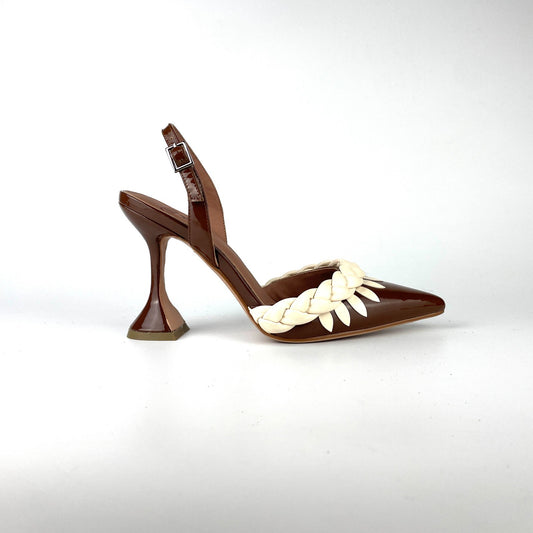 MIEL DIDI PETAL HEEL | FULL GRAIN LEATHER